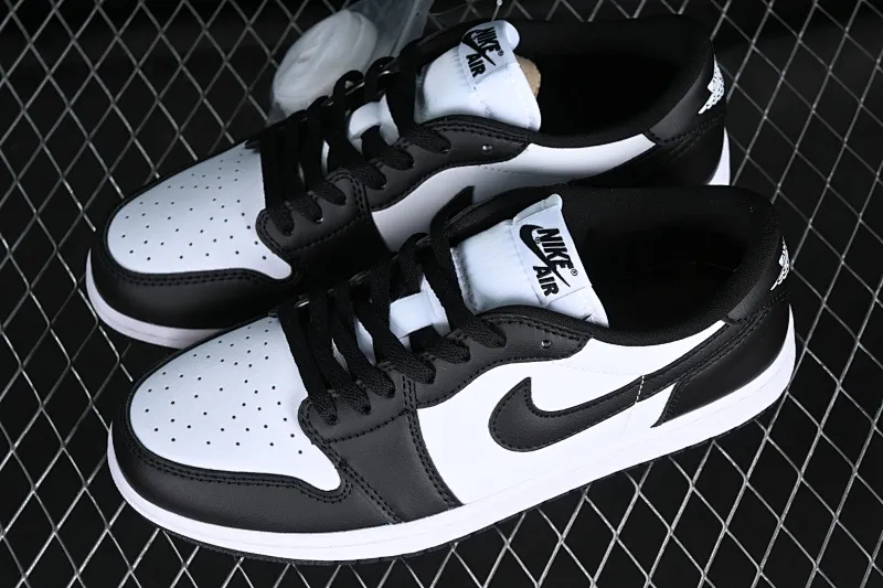 All categories Air Jordan Jordan series basketball shoes Air Jordan 1 Low Z version Air Jordan 1 Low AJ1 Joe 1 black and white panda low-top cultural casual sneakers CZ0790-110
